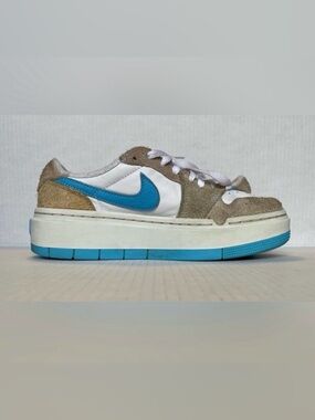 Nike Air Jordan 1 Elevate Low SE Salt Lake City Sneaker Blue White W 7.5